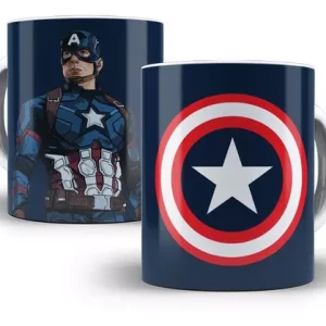 Caneca Capitão América - Modelo 4 Exclusivo