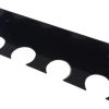 Suporte/descanso Para Microfone De Acrílco Parede P/ 4 Mics