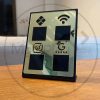 Placa Pix Display Pix Wifi Instagram Google Negócios Quadrupla