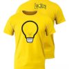 Camiseta Leozinho Emily Vick Camisa Amarela Lâmpada Leozin