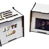 2 Caixa Mdf Personalizada Foto Tampa Led Presente Luminaria