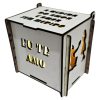 Caixinha Mdf Personalizada Tampa Led Presente Luminaria Namo