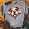 Camisetas T-shirts Blusa 100% Algodão Dog Zíper