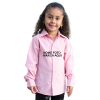 Camisa Social Infantil Menina Manga Longa