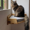 Prateleira Cama Gato Suspenso Parede em madeira
