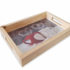 Bandeja de madeira personalizada