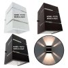 Arandela Externa 2 Focos E Frisos Parede Muro + Led Incluso Cor Preto Led Quente Personalizado
