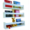 Prateleira de quarto com segurança cada