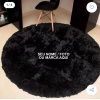 Tapete Redondo Personalizado 0,80cm Quarto Sala Escritório Pelo Macio