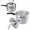 Pipoqueira 3,5L Polida 22cm Fogao inox Personalizado nome marca