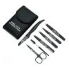 Kit Com 4 Pinças De Sobrancelha Personalizado nome marca Tesoura Navalha Pente esteticista estetica lash designer