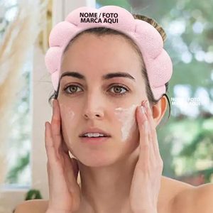 Tiara maquiagem make esteticista estetica ondulada Personalizada