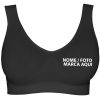 Sutiã Top Hanes Versatil Alca Larga Nao Marca a Roupa Confortavel em Microfibra Basico Sem Fecho Personalizada