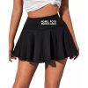 Short Saia Fitness Feminina Cintura Alta Tapa bumbum academia Personalizado