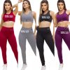 Roupa De Academia Confortavel Feminino calça top Personalizado
