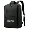 Mochila Office Notebook Com Cabo Usb Preta Gamer Personalizada Nome