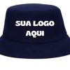 Kit 10 Chapéus Bucket Personalizados Sua Marca Nome Idéia