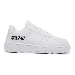 Tenis branco casual Personalizado