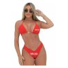 Conjunto Feminino Bikini Top Cortininha Bojo Removivel Personalizado