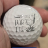 Bola de Golfe Personalizado Nome Foto Marca