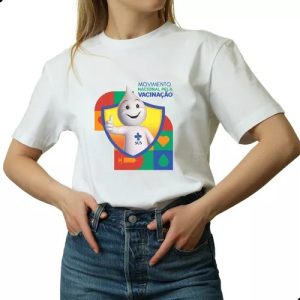Camiseta Campanha Vacinação Zé Gotinha Sus Vacina Enfermagem