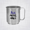 Caneca Alumínio 400 ml personalizada