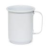 Caneca de Alumínio Branco com Parede Reforçada - 600ml