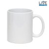 Caneca para Sublimação de Cerâmica Branca Classe AAA - Live Premium 1 Unidade