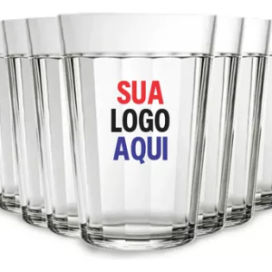 Copo Cerveja Vidro Personalizado Logo Bar Atacado Nf
