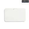 Crachá de Acrílico Branco para Sublimação Horizontal 5x8,5cm - 01 Unidade