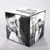 CUBO EM MDF PERSONALIZADO COM 6 FOTOS 10X10CM