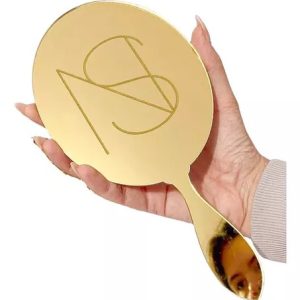 Espelho De Mão Formato - Oval Moldura Diversas