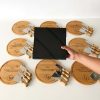 Kit para Queijos em Bambu Personalizado Padrinhos Casamento