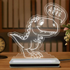 Luminária de Led e Acrílico Dino Baby - Decoração Infantil
