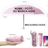 Mini guarda chuva de mão com case Personalizado