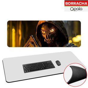 Mouse Pad Gamer Monster de Borracha 30x79cm para Sublimação - Opala Brindes