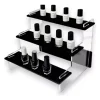 Organizador de Esmaltes em Acrílico Escada – Prateleira Compacta e Elegante