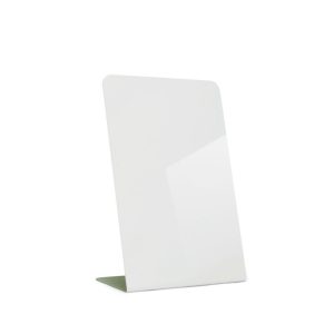 Porta-retrato de Metal Branco 10x15cm Vertical