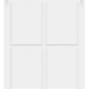 Quadro de aviso e gestão em mdf e acrilico com 4 Displays A4 vvv