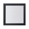 Quadro de MDF com Tecido Brilho Formato 20X20cm e Moldura - Preto
