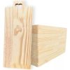 Tábua Retangulares 30x13 Cm Mesa Posta Frios Madeira