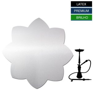 Tapete de Narguile de Latex Premium Brilho Mandala - 28cm
