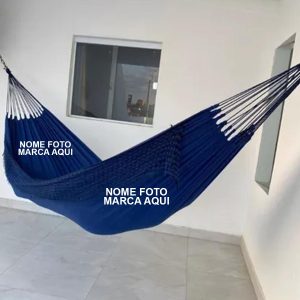 Rede de descanso dormir personalizado com seu nome marca foto