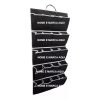 Organizador Sapatos Sapateira Vertical Atrás Porta Parede Personalizada Nome Foto Marca