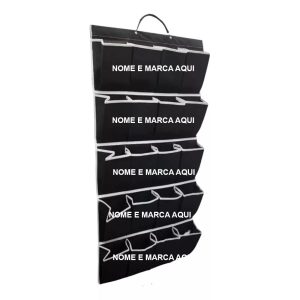Organizador Sapatos Sapateira Vertical Atrás Porta Parede Personalizada Nome Foto Marca