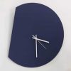 Relógio de parede moderno elegante chique liso ou com marca logo em mdf ou acrilico