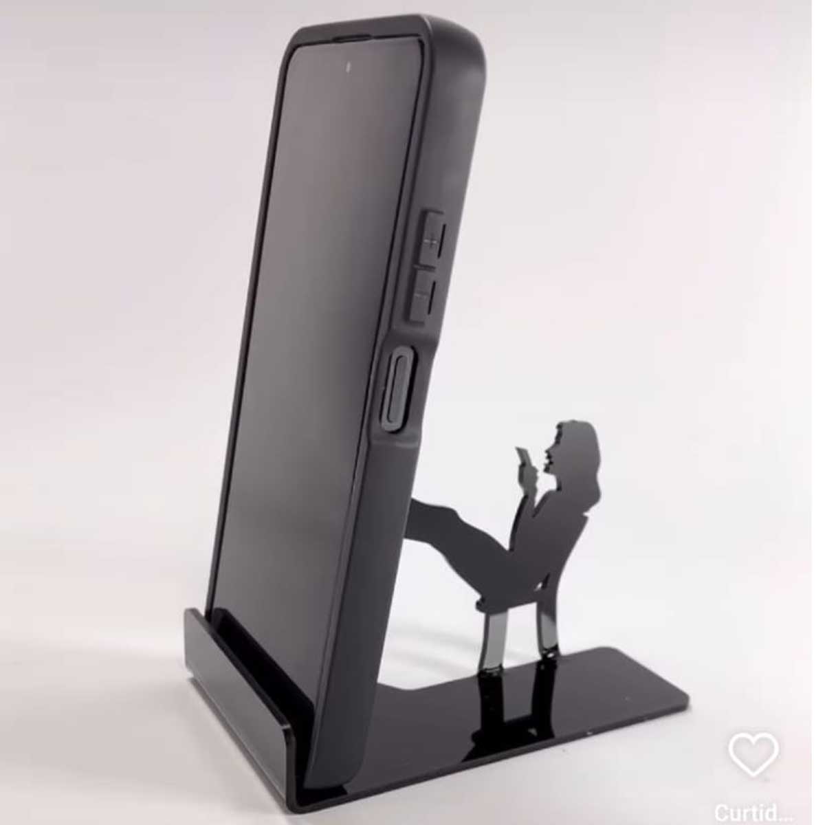 Suporte de celular em acrilico
