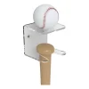 Suporte para Bola De Baseball Beiseboll e Taco em acrilico para parede