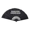 Leque Oriental Grande Para Dança Kung Fu Tai Chi Chuan Personalizada com nome foto marca frase