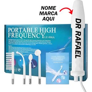 Alta frequencia Personalizado com nome marca logotipo empresa foto arte frase personalizada